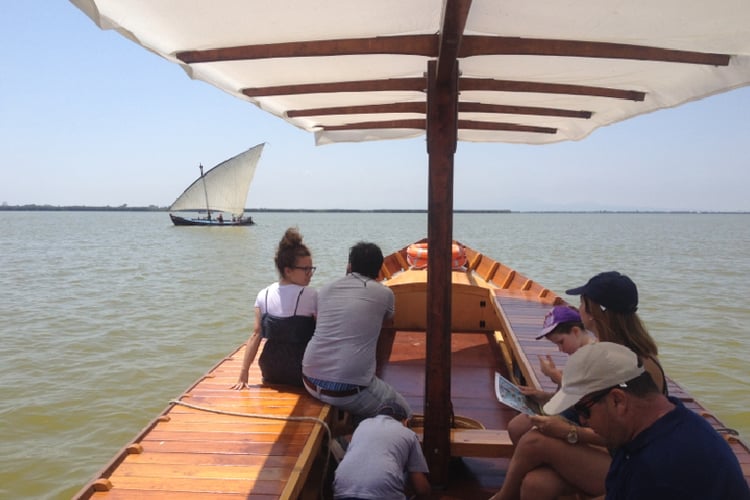 Paseo barca Albufera Valencia